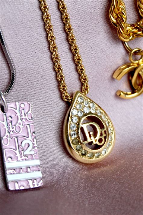 jewelry christian dior|genuine christian dior necklace.